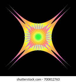 abstract colorful sparkle