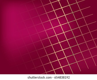 Abstract Colorful Sparkling Golden Grid Holiday Background. Vector Illustration