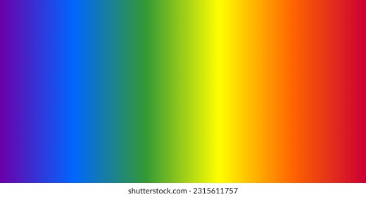 Abstract colorful spectral vertical rainbow gradient background. Vector image. LGBT Flag, Symbol of Freedom