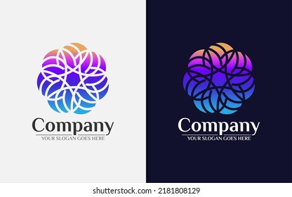 4,091 Snowflake flower luxury logo Images, Stock Photos & Vectors ...