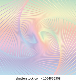 Abstract colorful spiral vector background. Image of twisting lines on colorful background.