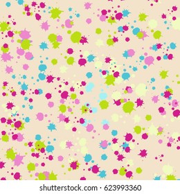 Abstract colorful splash background
