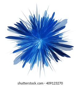 Abstract colorful splash background. Vector illustration.