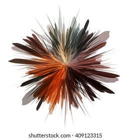 Abstract colorful splash background. Vector illustration.
