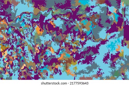 Abstract colorful splash pattern background vector.