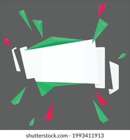 vector de formas de salpicadura coloridas abstractas