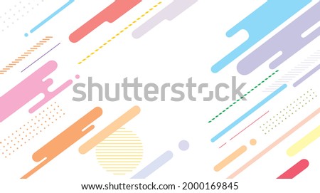 Abstract colorful splash with white bacground