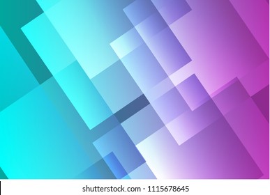 Abstract colorful square background