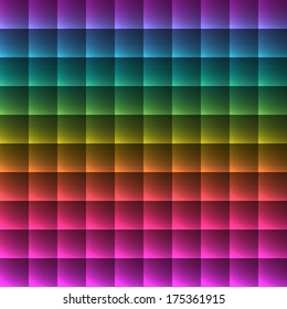 Abstract Colorful Square Background