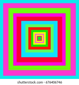 abstract colorful square background
