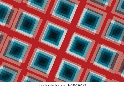abstract colorful square frame background 