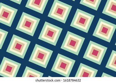 abstract colorful square frame background 