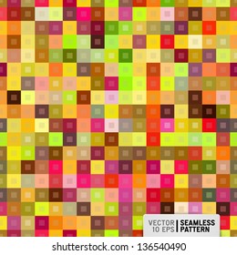 abstract colorful square pattern