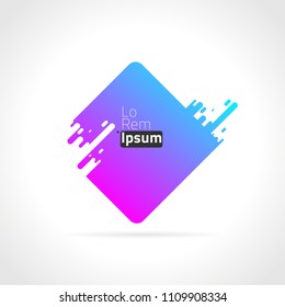 Abstract colorful square Vector illustration Background 