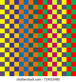 Abstract colorful squares. 