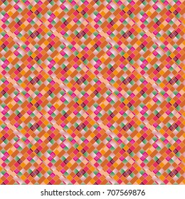 Abstract colorful squares seamless pattern for new background.