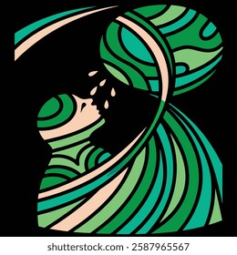 Abstract Colorful Stain Collection – Ink Splatter Vector Illustration Design