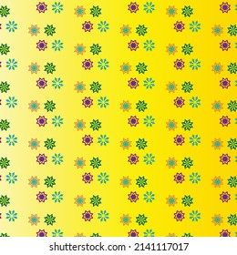 Resumen del patrón de logotipo de estrella colorido y arte de fondo
