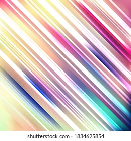 Abstract Colorful Straight Lines Background. Vector Illustrartion