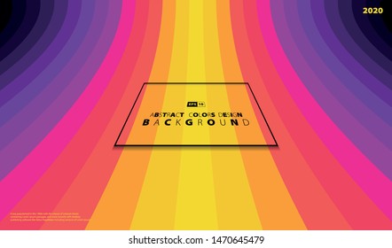 Abstract colorful stripe line design decoration artwork, element of art for printing, heading. Use for ad, poster, sales, template design. illustration vector eps10