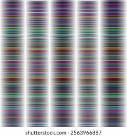 Abstract Colorful Stripe Pattern Design