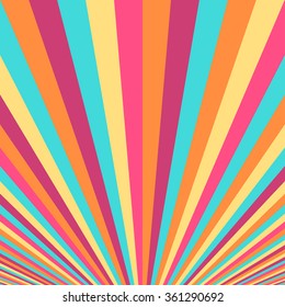 Abstract colorful striped background.