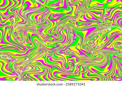 Abstract colorful striped background. Vector illustration. Wave pattern. Liquid marble texture for the cover design