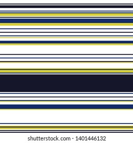 Abstract colorful striped pattern for print (textile, wrapping, wallpaper). Seamless geometric background. EPS10 vector