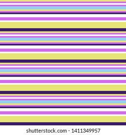 Abstract colorful striped pattern for print (textile, wrapping, wallpaper). Seamless geometric background. EPS10 vector