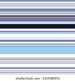 Abstract colorful striped pattern for print (textile, wrapping, wallpaper). Seamless geometric background. EPS10 vector