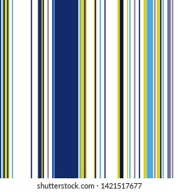 Abstract colorful striped pattern for print (textile, wrapping, wallpaper). Seamless geometric background. EPS10 vector
