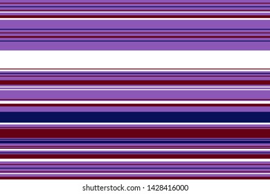 Abstract colorful striped pattern for print (textile, wrapping, wallpaper). Seamless geometric background. EPS10 vector