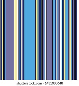 Abstract colorful striped pattern for print (textile, wrapping, wallpaper). Seamless geometric background. EPS10 vector