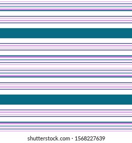Abstract colorful striped pattern for print (textile, wrapping, wallpaper). Seamless geometric background. EPS10 vector
