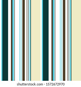 Abstract colorful striped pattern for print (textile, wrapping, wallpaper). Seamless geometric background. EPS10 vector