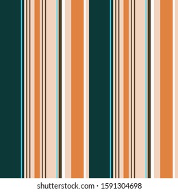 Abstract colorful striped pattern for print (textile, wrapping, wallpaper). Seamless geometric background. EPS10 vector