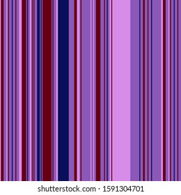 Abstract colorful striped pattern for print (textile, wrapping, wallpaper). Seamless geometric background. EPS10 vector