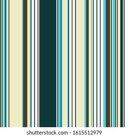 Abstract colorful striped pattern for print (textile, wrapping, wallpaper). Seamless geometric background. EPS10 vector