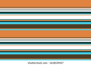 Abstract colorful striped pattern for print (textile, wrapping, wallpaper). Seamless geometric background. EPS10 vector