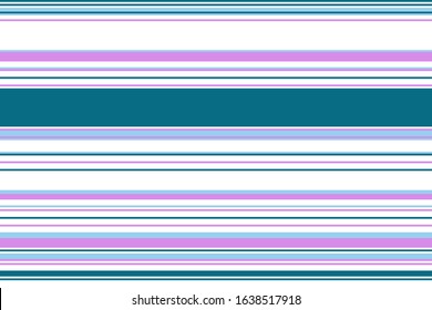 Abstract colorful striped pattern for print (textile, wrapping, wallpaper). Seamless geometric background. EPS10 vector