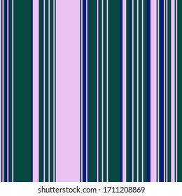 Abstract colorful striped pattern for print (textile, wrapping, wallpaper). Seamless geometric background. EPS10 vector