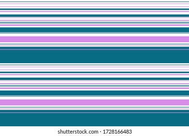 Abstract colorful striped pattern for print (textile, wrapping, wallpaper). Seamless geometric background. EPS10 vector