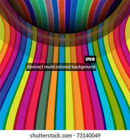 Resumen de fondo de franjas coloreadas