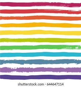 Abstract Colorful Stripes Background. Vector Illustration. Dirty Design. Swatch Palette Colors