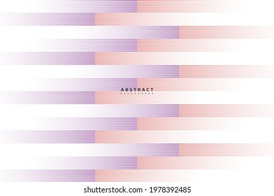Abstract colorful stripes halftone gradients background. Vector illustration