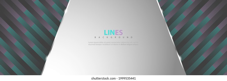Abstract colorful stripes halftone gradients background. Technology high speed. vector illustration