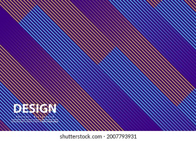 Abstract colorful stripes halftone gradients background. Line vector illustration