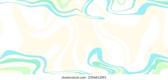 rayas coloridas abstractas líquido pancarta psicodélica fondo del marco