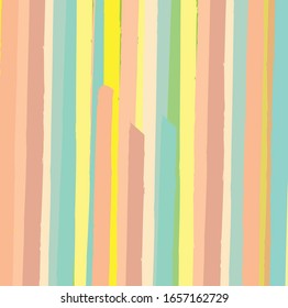 Abstract colorful  stripes pattern background. colorful  paint brush and strokes with vertical lines pattern background. simple pattern with stripes background