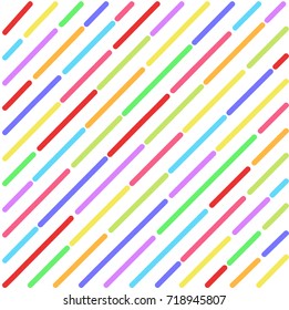 Abstract colorful stripped background for your design, stock vector illustration
